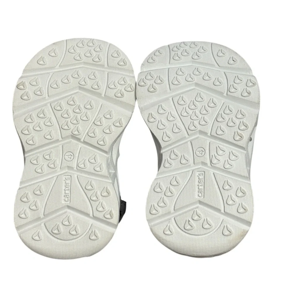 Carter's Toddler Tanis‎ Gray Shark Light Up Sandal - 4M NEW